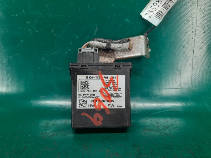 Блок управления дав.в шинах ACURA RDX 12-19 2013 Внедорожник 3.5 J35Z2 39350-TX4-A01 Б/У