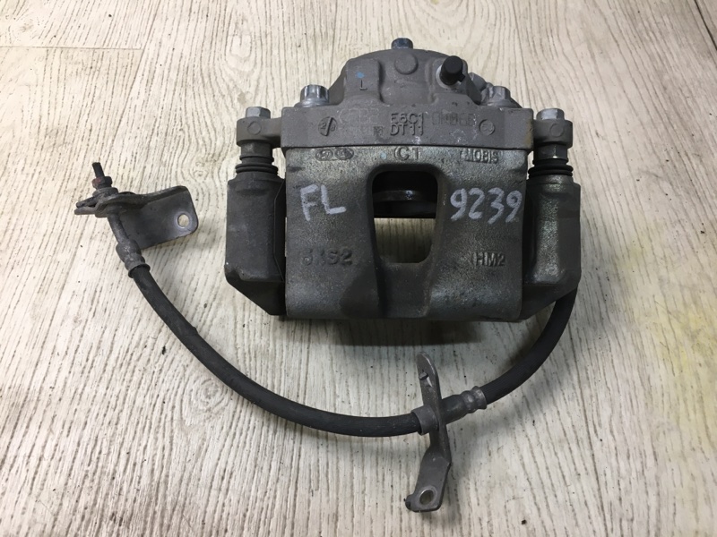 Запчасть суппорт тормозной передний левый KIA OPTIMA JF 15-20 2016 JF 2.4 G4KJ 58110-D5100 Б/У Суппорт тормозной передний левый KIA OPTIMA JF 15-20 2016 JF 2.4 G4KJ 58110-D5100 Б/У