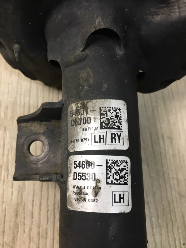 Амортизатор передний левый OPTIMA JF 15-20 2016 JF 2.4 G4KJ Амортизатор передний левый OPTIMA JF 15-20 2016 JF 2.4 G4KJ