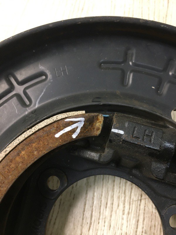 Тормозной механизм задний левый KIA OPTIMA JF 15-20 JF 2.4 G4KJ