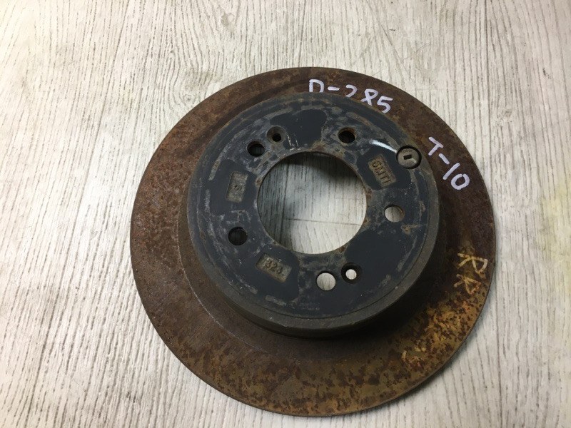 Тормозной диск задний KIA OPTIMA JF 15-20 2016 JF 2.4 G4KJ 58411-3V500 Б/У