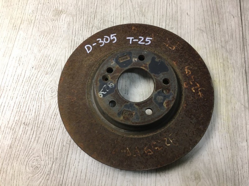 Тормозной диск передний KIA OPTIMA JF 15-20 2016 JF 2.4 G4KJ 51712-C2000 Б/У