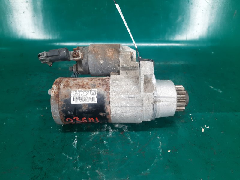 Стартер NISSAN MURANO Z51 07-14 2009 Внедорожник 3.5 VQ35DE 23300-JA10C Б/У