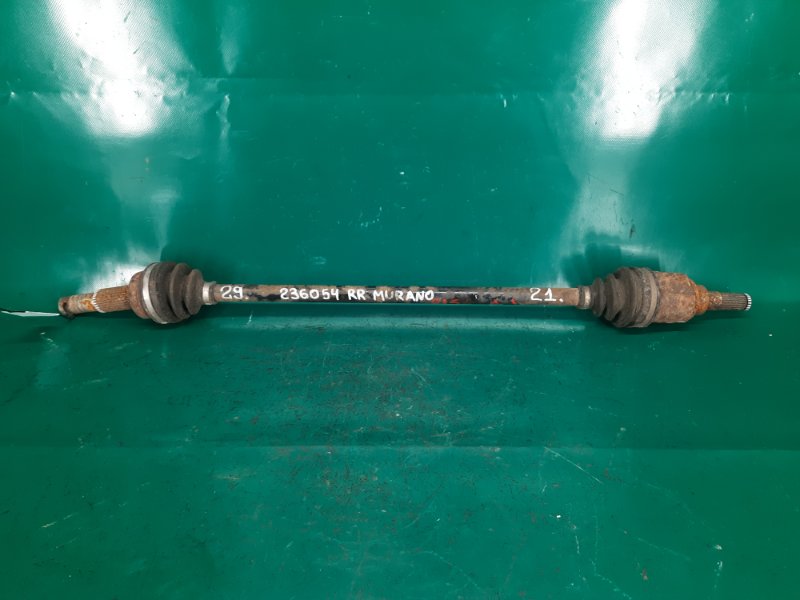 Привод задний NISSAN MURANO Z51 07-14 2009 Внедорожник 3.5 VQ35DE 39600-1AA0B Б/У