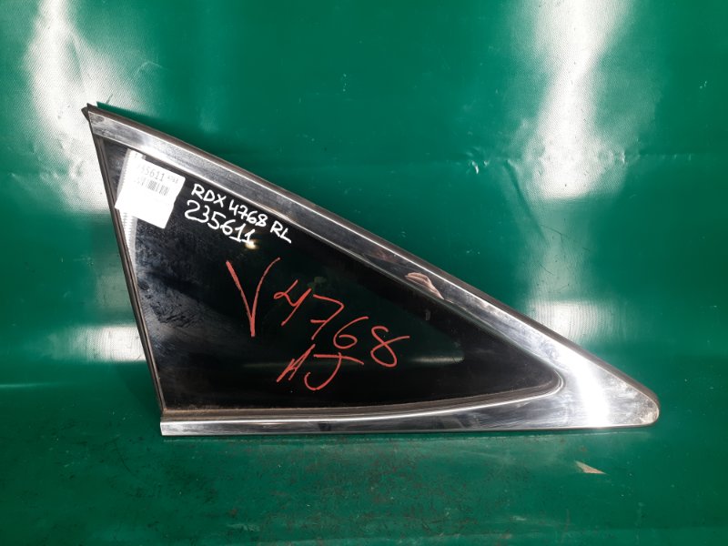 Запчасть стекло в кузов заднее левое ACURA RDX 12-19 2017 Внедорожник 3.5 J35Z2 73551-TX4-A02 Б/У Стекло в кузов заднее левое ACURA RDX 12-19 2017 Внедорожник 3.5 J35Z2 73551-TX4-A02 Б/У