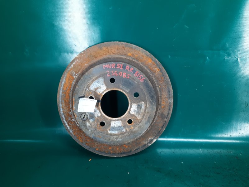 Тормозной диск задний NISSAN MURANO Z51 07-14 2009 Внедорожник 3.5 VQ35DE 43206-CA000 Б/У