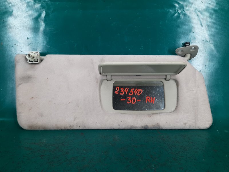 Козырек солнцезащитный правый TOYOTA CAMRY 30 02-06 Седан 2.4 2AZFE