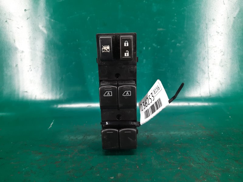 Блок управления стеклоподъемниками передний левый NISSAN MURANO Z51 07-14 2009 Внедорожник 3.5 VQ35DE 25401-1AA0A Б/У