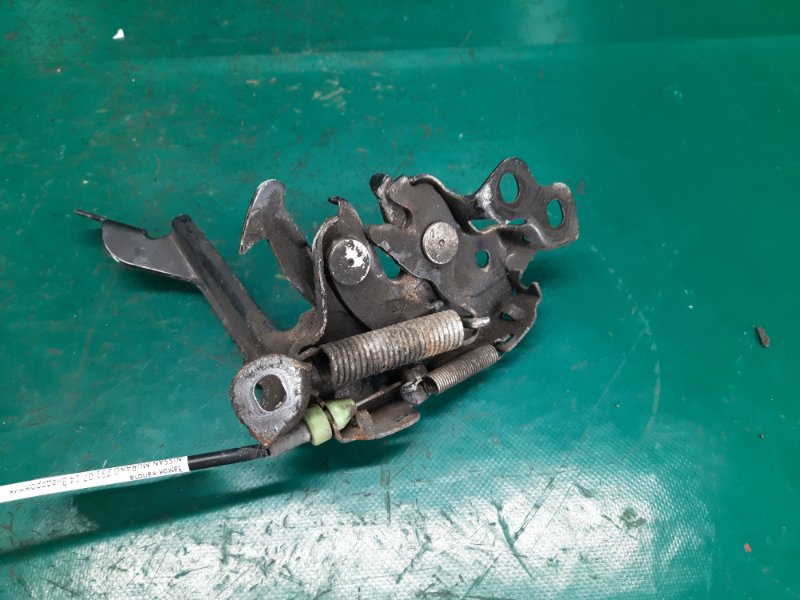 Замок капота NISSAN MURANO Z51 07-14 2009 Внедорожник 3.5 VQ35DE 65601-1AA0A Б/У