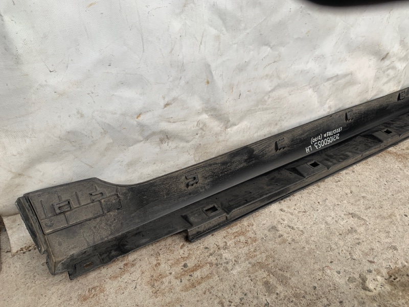 Накладка порога наружная левая CROSSTREK 12-17 2016 Внедорожник 2.0