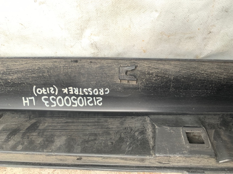 Накладка порога наружная левая CROSSTREK 12-17 2016 Внедорожник 2.0