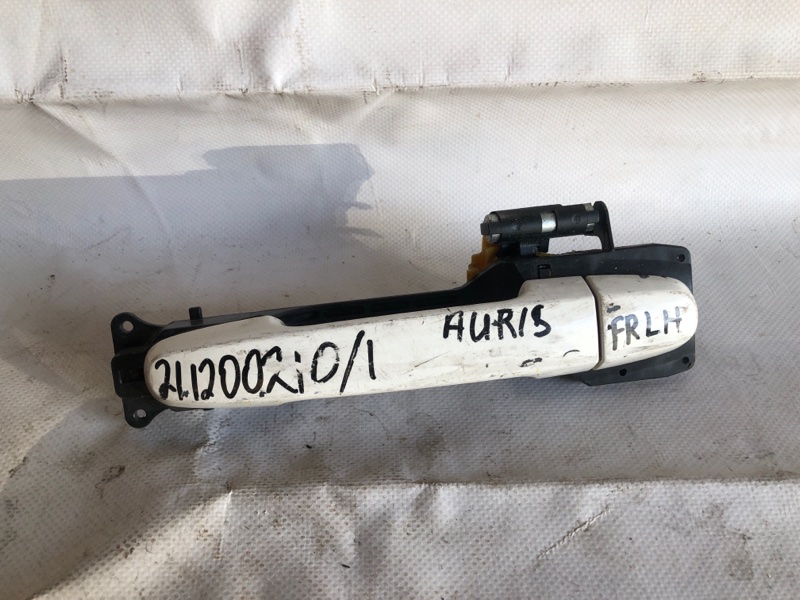 Ручка двери наружная передняя левая TOYOTA AURIS 06-12 6921012320A5 Б/У