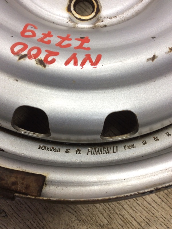 Диск колесный металлический NISSAN NV200 USA 13- M20XUS 2.0 MR20DE