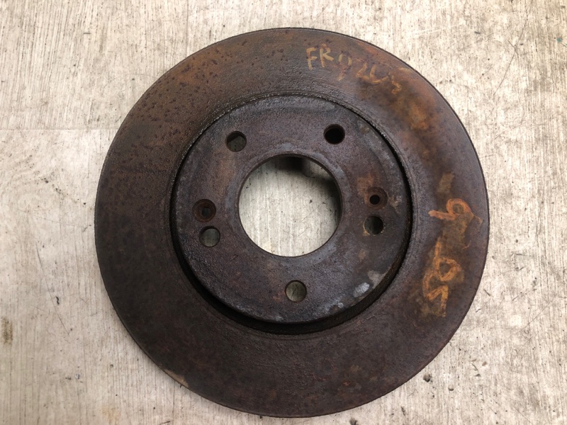 Тормозной диск передний KIA FORTE/CERATO TD 08-13 2010 TD 2.0 G4KD 51712-1M000 Б/У