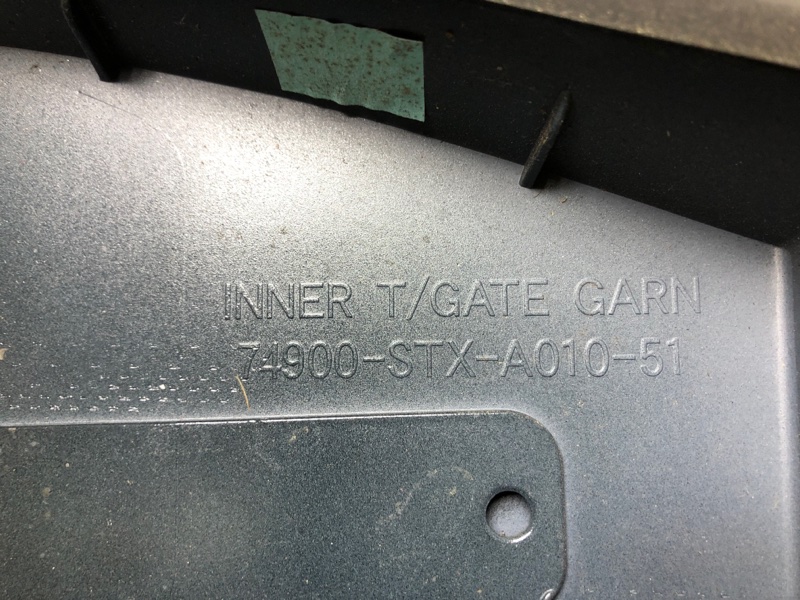 Спойлер крышки багажника ACURA MDX (YD2) 06-13 YD2 3.7 J37A1