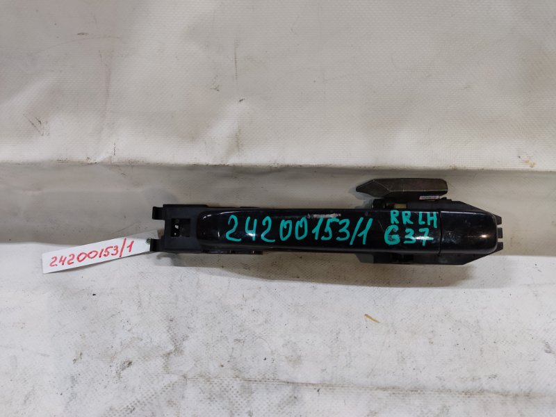 Ручка двери наружная задняя левая INFINITI G25/G35/G37/Q40 06-14 2014 Седан 3.7 VQ37VHR 82640-JK04A Б/У