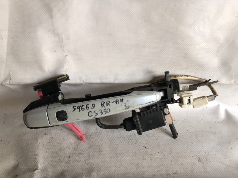 Ручка двери наружная задняя правая LEXUS GS350 GS300 05-11 Б/У