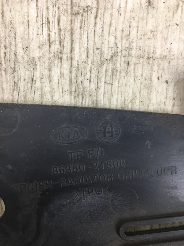 Накладка передней панели верх OPTIMA TF 11-16 TF