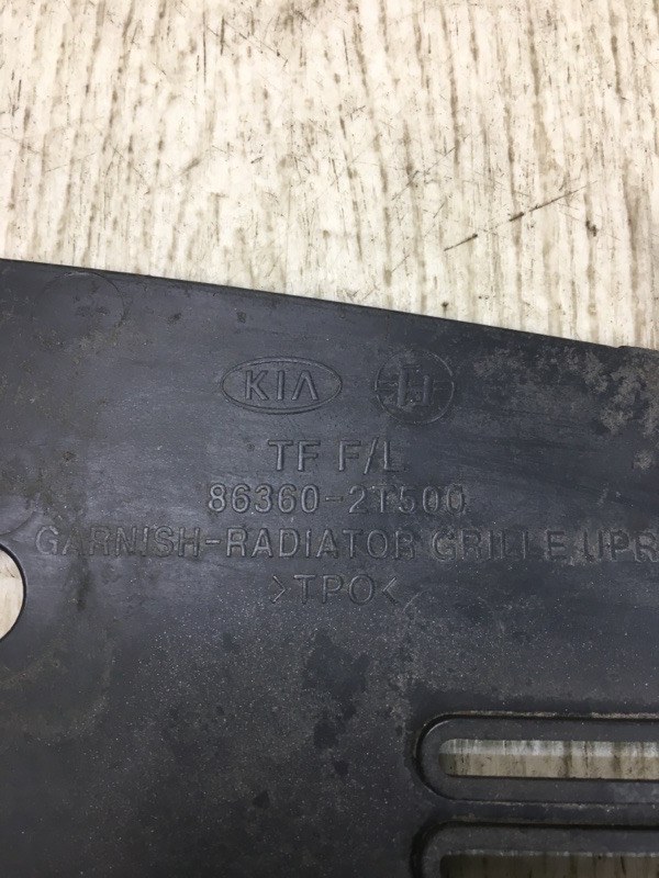 Накладка передней панели верх OPTIMA TF 11-16 TF