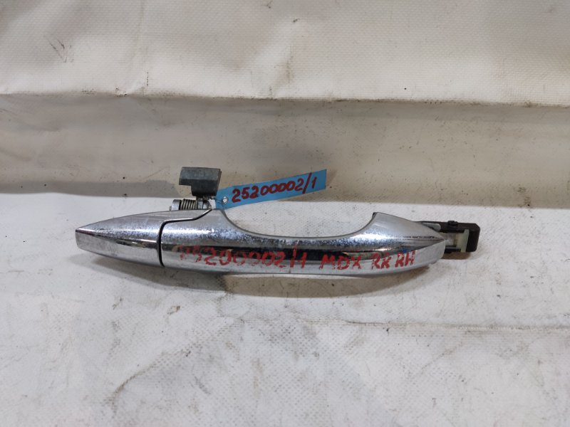 Ручка двери наружная задняя правая ACURA MDX (YD2) 06-13 2007 YD2 3.7 72140-STX-A02 Б/У