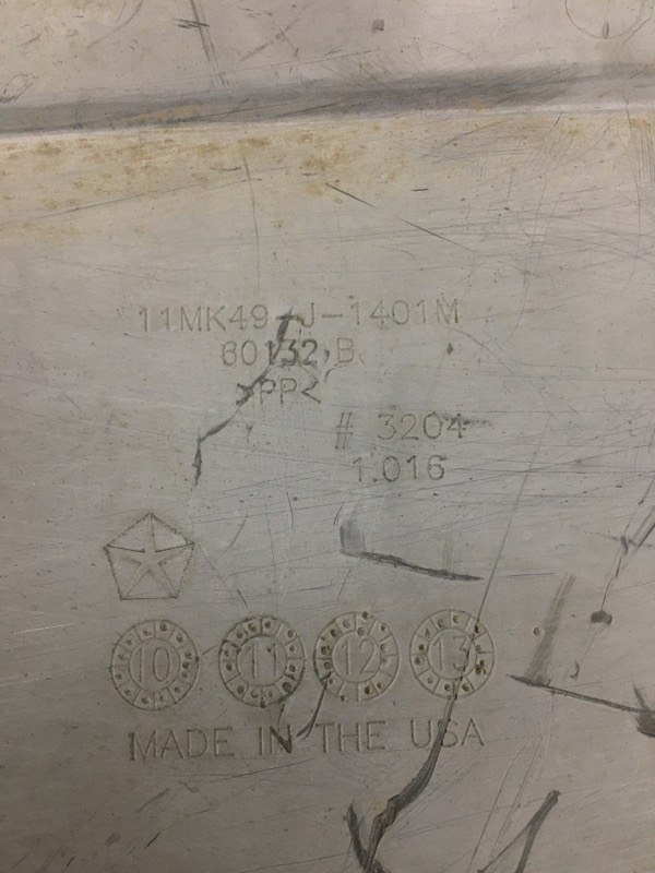Защита переднего бампера COMPASS 06-16 2014 MK49 2.0 ECN
