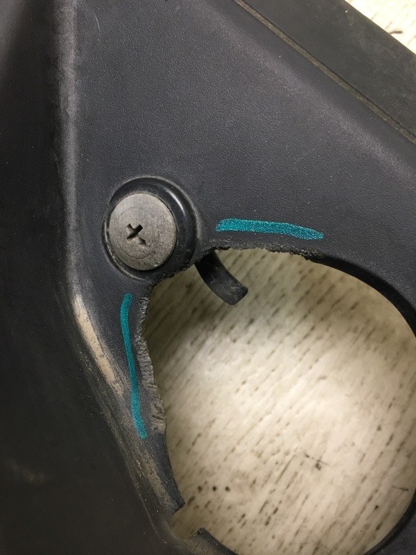 Пластик под лобовое стекло / Жабо JOURNEY 08-20 2015 JC 3.6 ERB