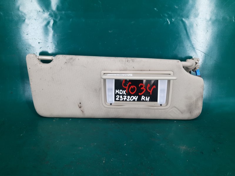 Козырек солнцезащитный правый ACURA MDX (YD3) 13-21 Внедорожник 3.5 J35Y5