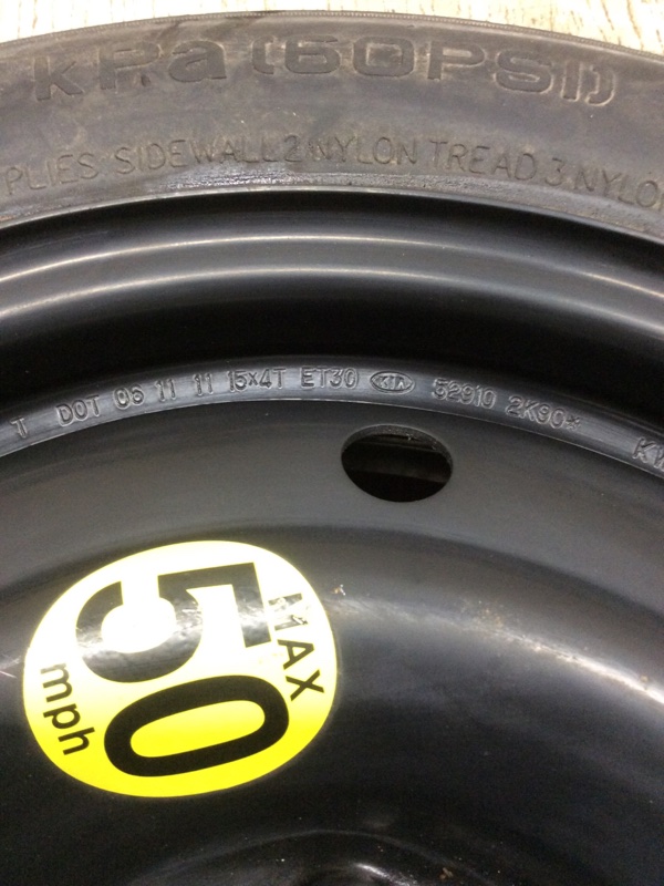 Диск колесный (докатка) FORTE/CERATO TD 08-13 TD