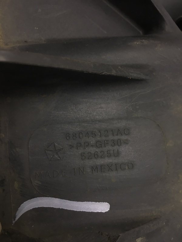 Корпус воздушного фильтра JOURNEY 08-20 2013 JC 3.6 ERB Корпус воздушного фильтра JOURNEY 08-20 2013 JC 3.6 ERB