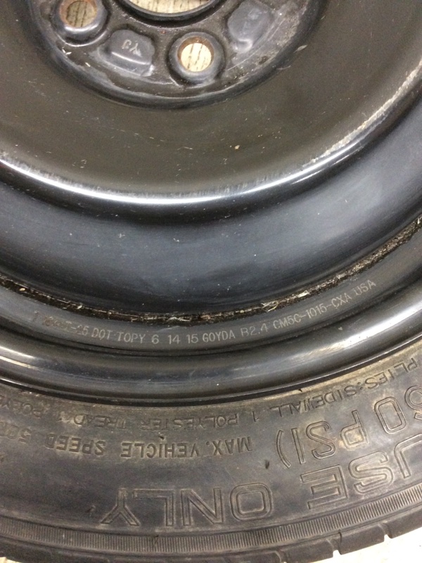 Диск колесный (докатка) FOCUS 10-18 MK3