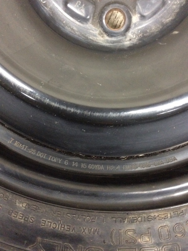 Диск колесный (докатка) FOCUS 10-18 MK3