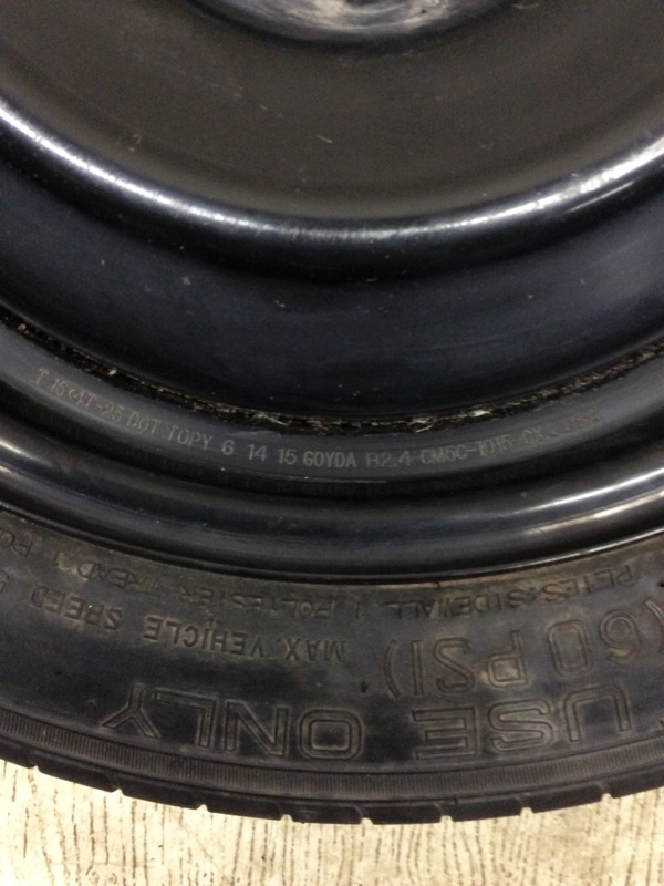 Диск колесный (докатка) FOCUS 10-18 MK3