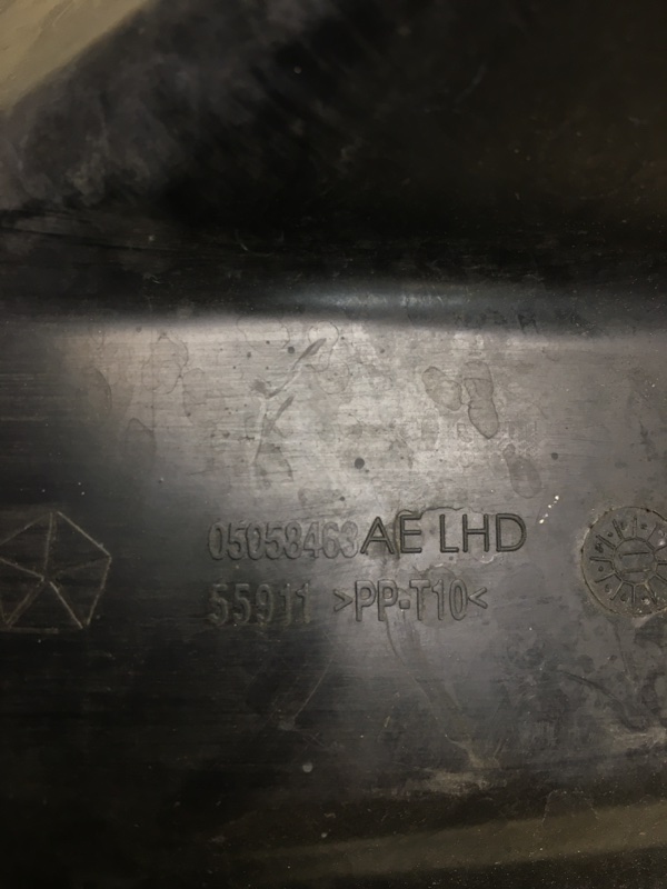 Воздуховод салона левый JOURNEY 08-20 2011 JC 3.6 ERB