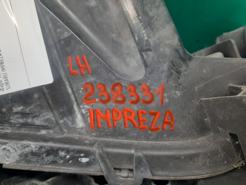 Фара левая IMPREZA 07-11 GE/GH 2009 Седан 2.5 EJ253
