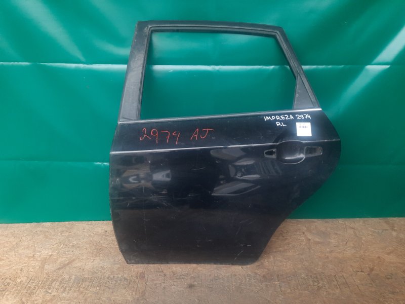 Дверь задняя левая SUBARU IMPREZA 07-11 GE/GH 2009 Седан 2.5 EJ253 60409FG0109P Б/У