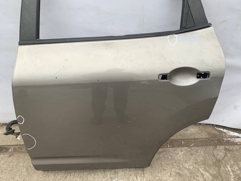 Дверь задняя левая NISSAN ROGUE 08-15 Внедорожник 2.5 QR25DE