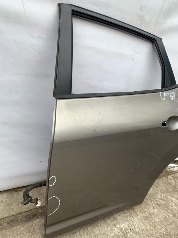 Дверь задняя левая ROGUE 08-15 2009 Внедорожник 2.5 QR25DE