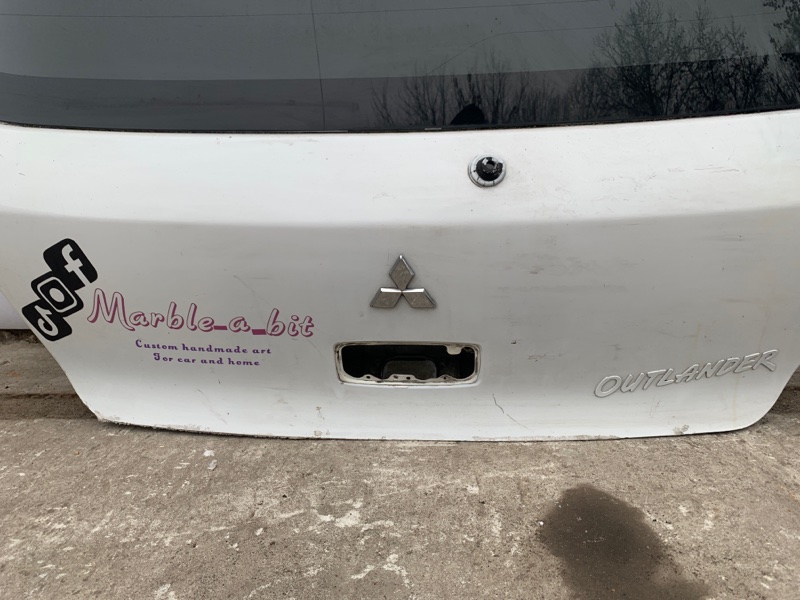 Крышка багажника OUTLANDER 03-07 2002 Внедорожник 2.4 4G64