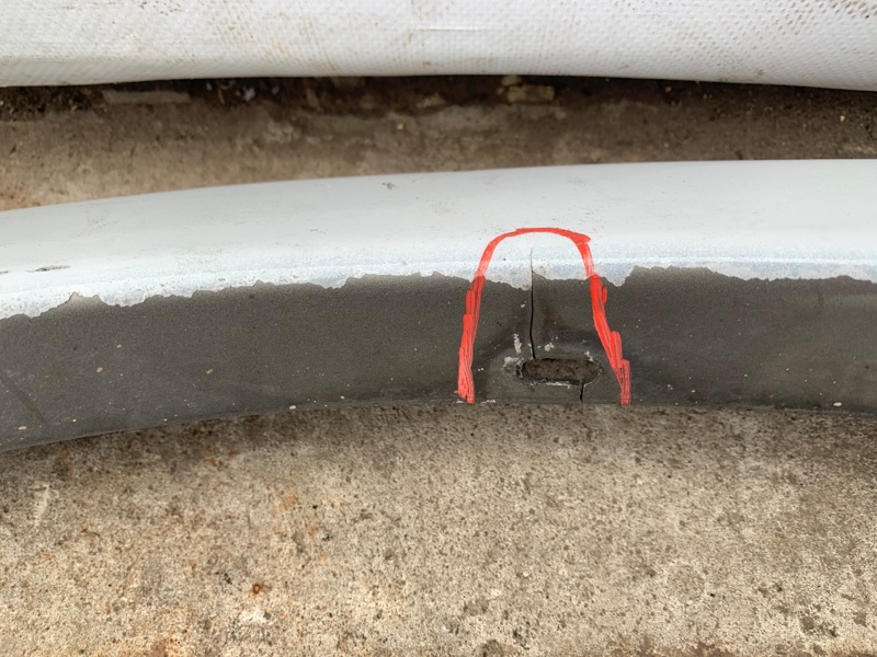 Накладка крыла (расширитель арки) передняя правая MITSUBISHI OUTLANDER 03-07 Внедорожник 2.4 4G64