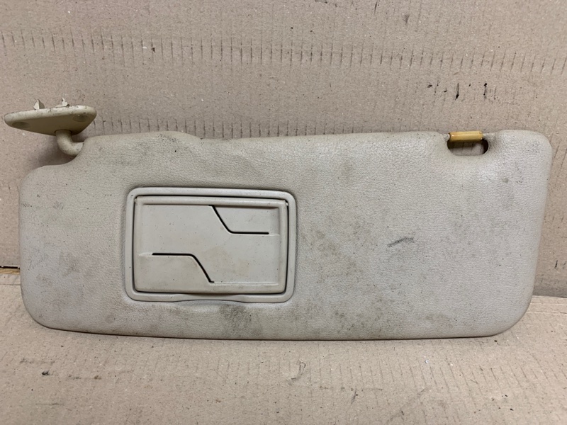 Козырек солнцезащитный левый MITSUBISHI OUTLANDER 03-07 2002 Внедорожник 2.4 4G64 MR975248YA Б/У