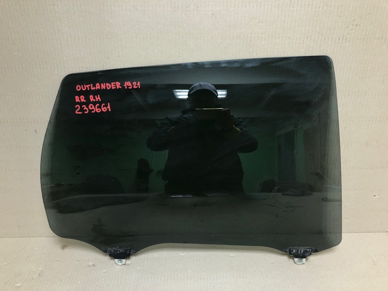 Стекло двери заднее правое MITSUBISHI ASX / OUTLANDER SPORT 10-21 2012 Внедорожник 2.0 5736A254 Б/У