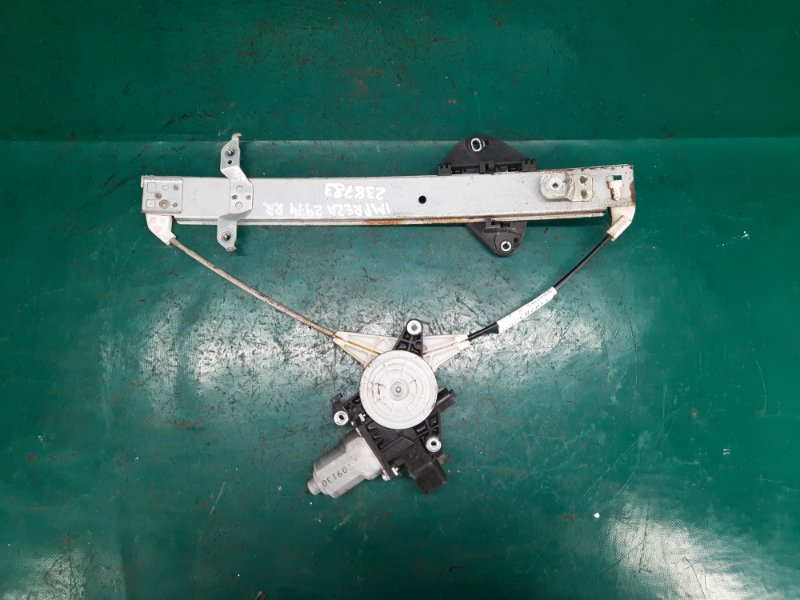 Стеклоподъемник задний правый SUBARU IMPREZA 07-11 GE/GH 2009 Седан 2.5 EJ253 61042FG000 Б/У