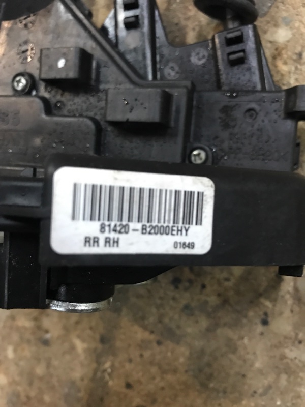 Замок двери задний правый SOUL PS 13-19 2015 PS 2.0