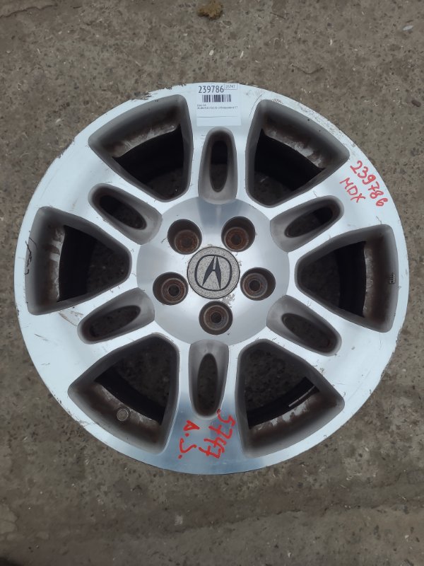 Диск R18 ACURA MDX (YD2) 06-13 2008 Внедорожник 3.7 J37A1 42700-STX-A01 Б/У