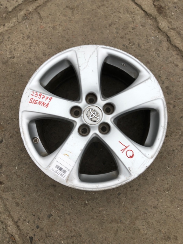 Диск R17 TOYOTA SIENNA 11-16 2015 Минивэн 3.5 2GR-FE 42611-08070 Б/У