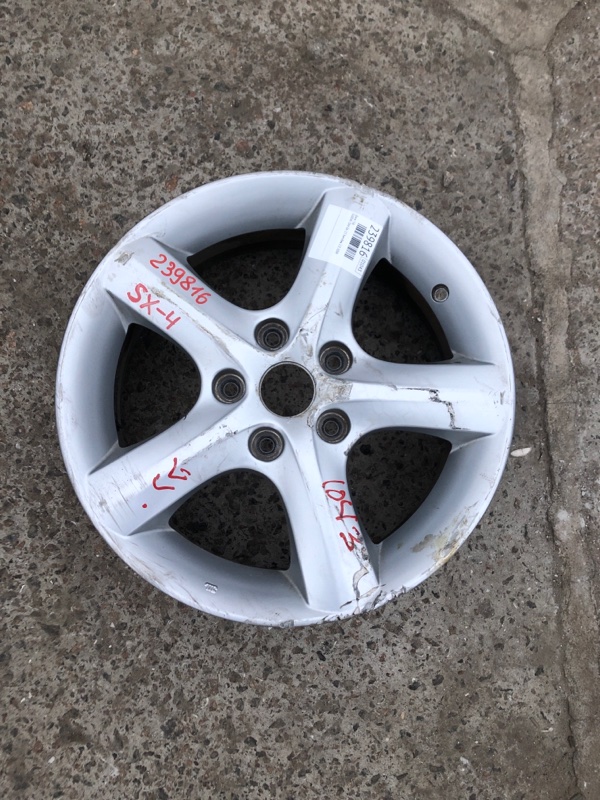 Диск R16 SUZUKI SX4 06-13 2008 Хетчбек 2.0 43200-86880-27N Б/У