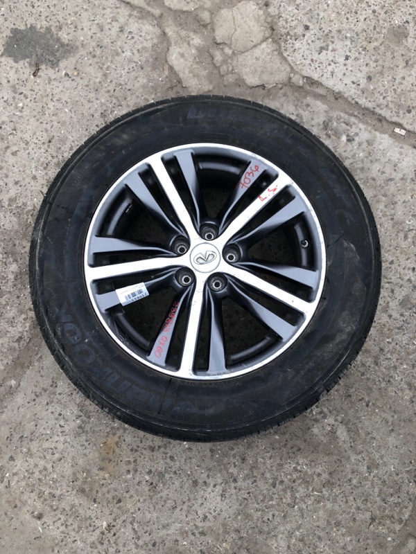 Запчасть диск r18 INFINITI QX60/JX35 12-20 2017 Внедорожник 3.5 VQ35DD 40300-9NB2A Б/У Диск R18 INFINITI QX60/JX35 12-20 2017 Внедорожник 3.5 VQ35DD 40300-9NB2A Б/У
