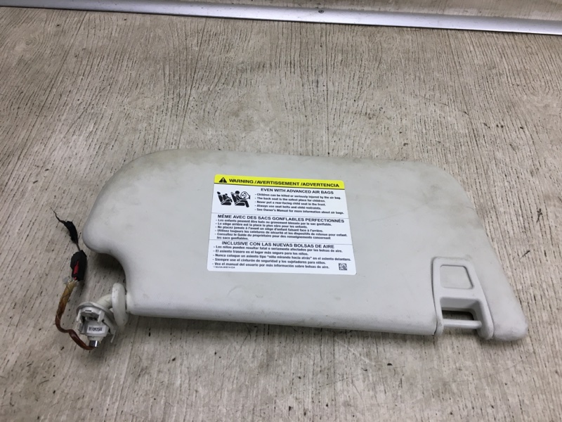 Козырек солнцезащитный левый FORD FOCUS 10-18 CB8 2.0 XQDA