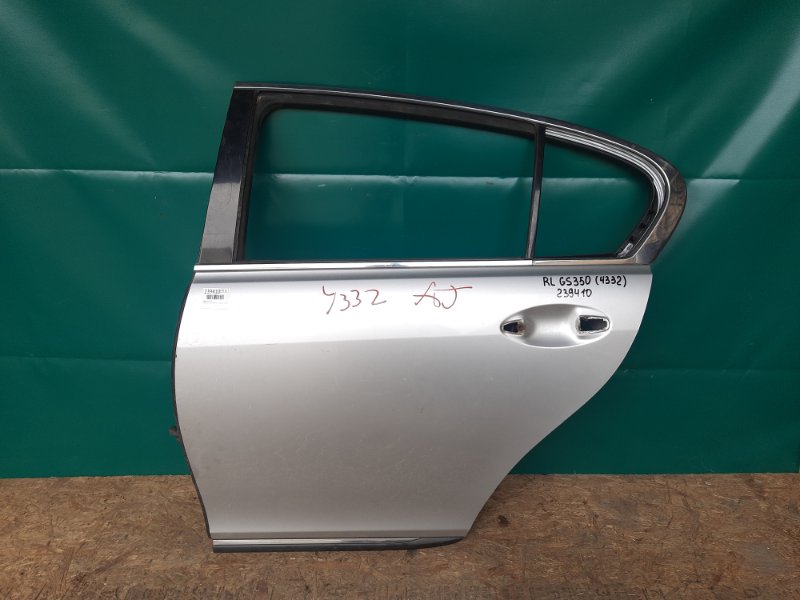 Дверь задняя левая LEXUS GS350 GS300 05-11 2009 Седан 3.5 67004-30600 Б/У