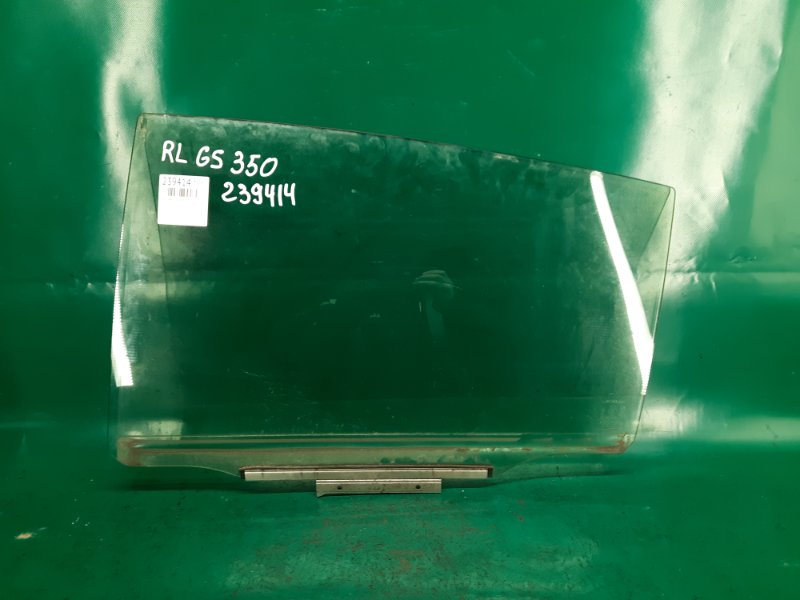 Стекло двери заднее левое LEXUS GS350 GS300 05-11 2009 Седан 3.5 68104-30681 Б/У